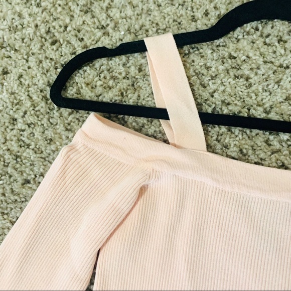 FORVER 21•cold shoulder knit sweater size L - Picture 3 of 6